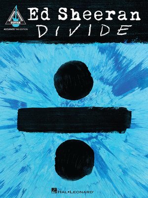 cover image of Ed Sheeran--Divide Songbook